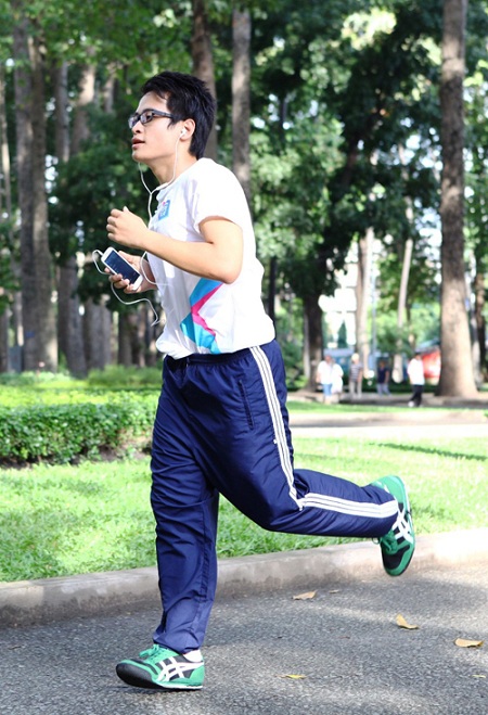 Chạy bộ - Bí quyết giảm cân của Hà Anh Tuấn 