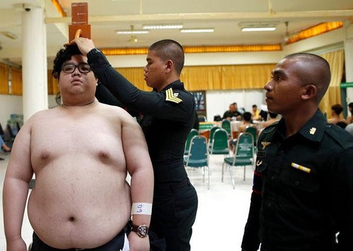 béo phì nghĩa vụ quân sự