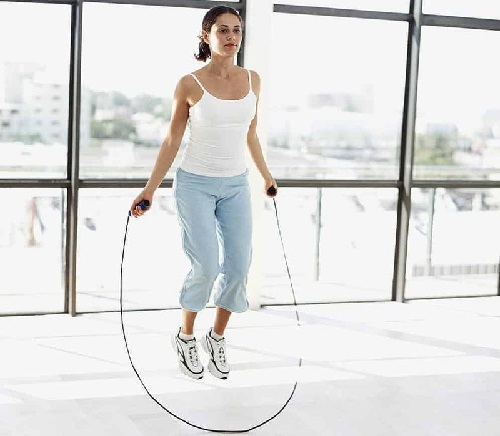nhảy dây giảm cân
